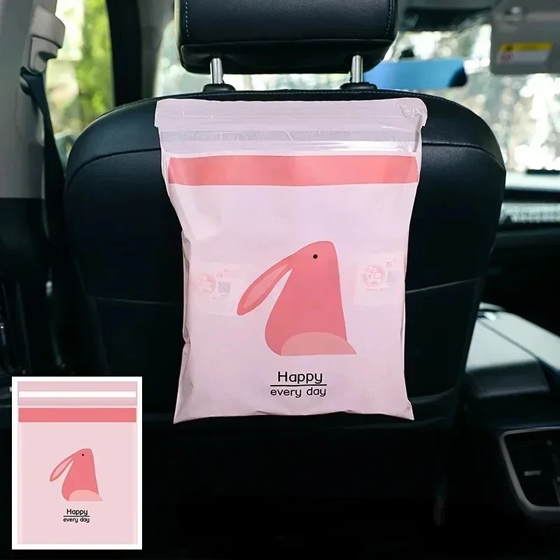 Waterproof Car Trash Can With Lid - 차량용 쓰레기봉투 15개입 일회용 방수 자동차