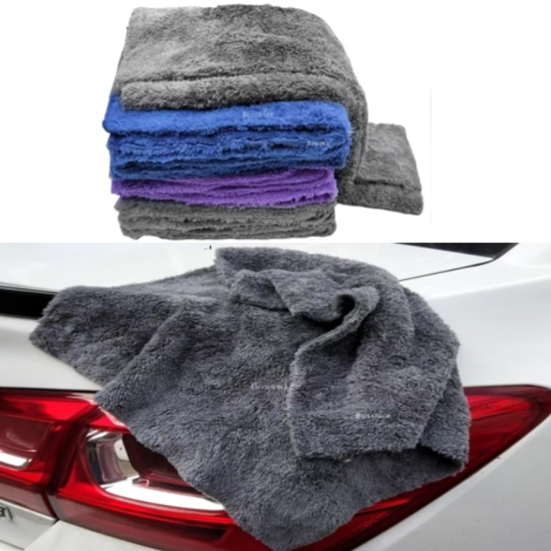 Microfiber Car Drying Towel Super Absorbent - 350GSM 40X40CM 세차 마이크로 화이버 타월