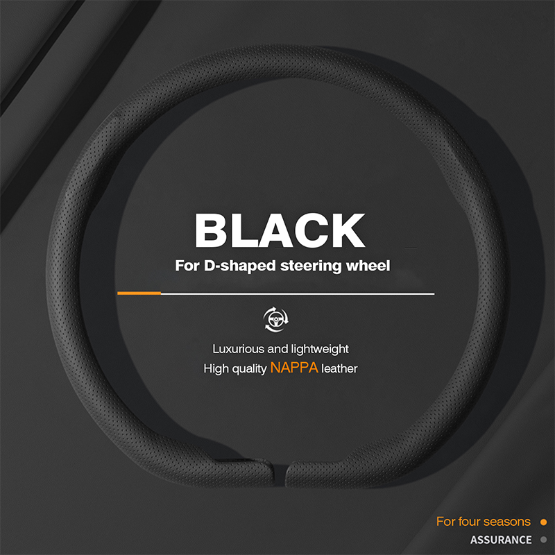Car Steering Wheel Cover Anti Slip Breathable - 2024/2025 모델용 Cupra Tavascan 자동차 스티어링