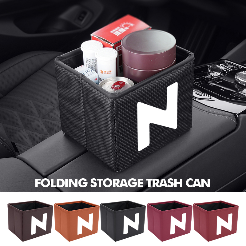 Waterproof Car Trash Can With Lid - 자동차 쓰레기통 혼다 파일럿 재즈 프렐류드