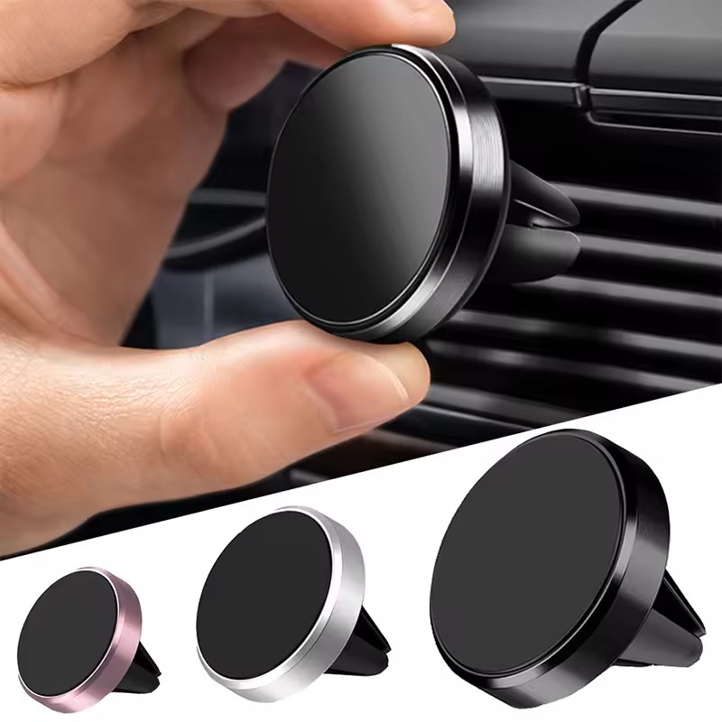 Magnetic Phone Holder For Car Vent - 에어벤트 마그넷 스마트폰 모바일 스탠드 마그네틱