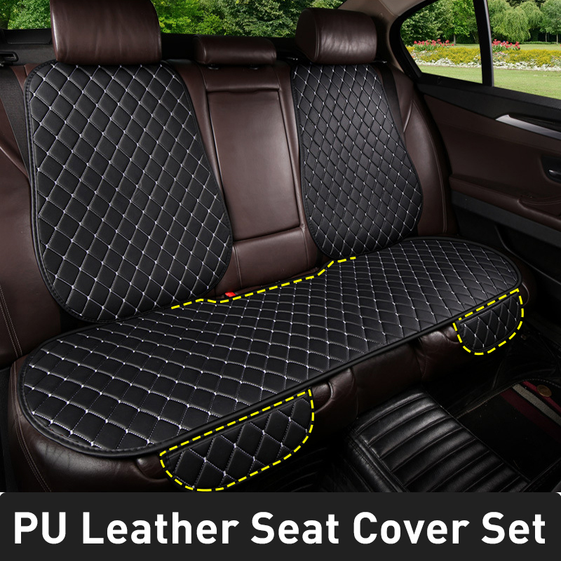 Leather Car Seat Covers Full Set Universal - 카클 PU 가죽 자동차 시트 커버