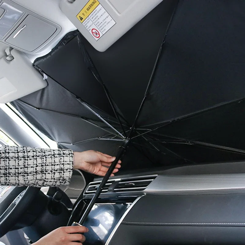 Car Sunshade Windshield Umbrella Foldable - 자동차 접이식 앞유리 차양막, 실내 햇빛