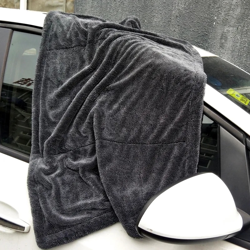 Microfiber Car Drying Towel Super Absorbent - 세차용 초흡수 이중 건조 극세사 타월,