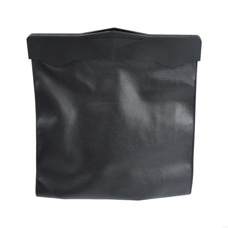 Waterproof Car Trash Can With Lid - 자동차 PU 가죽 쓰레기 봉투 교수형