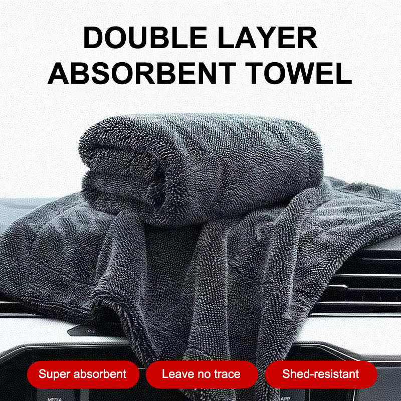 Microfiber Car Drying Towel Super Absorbent - [CA2] 마이크로화이버 드라잉 타월 트위스트 파일