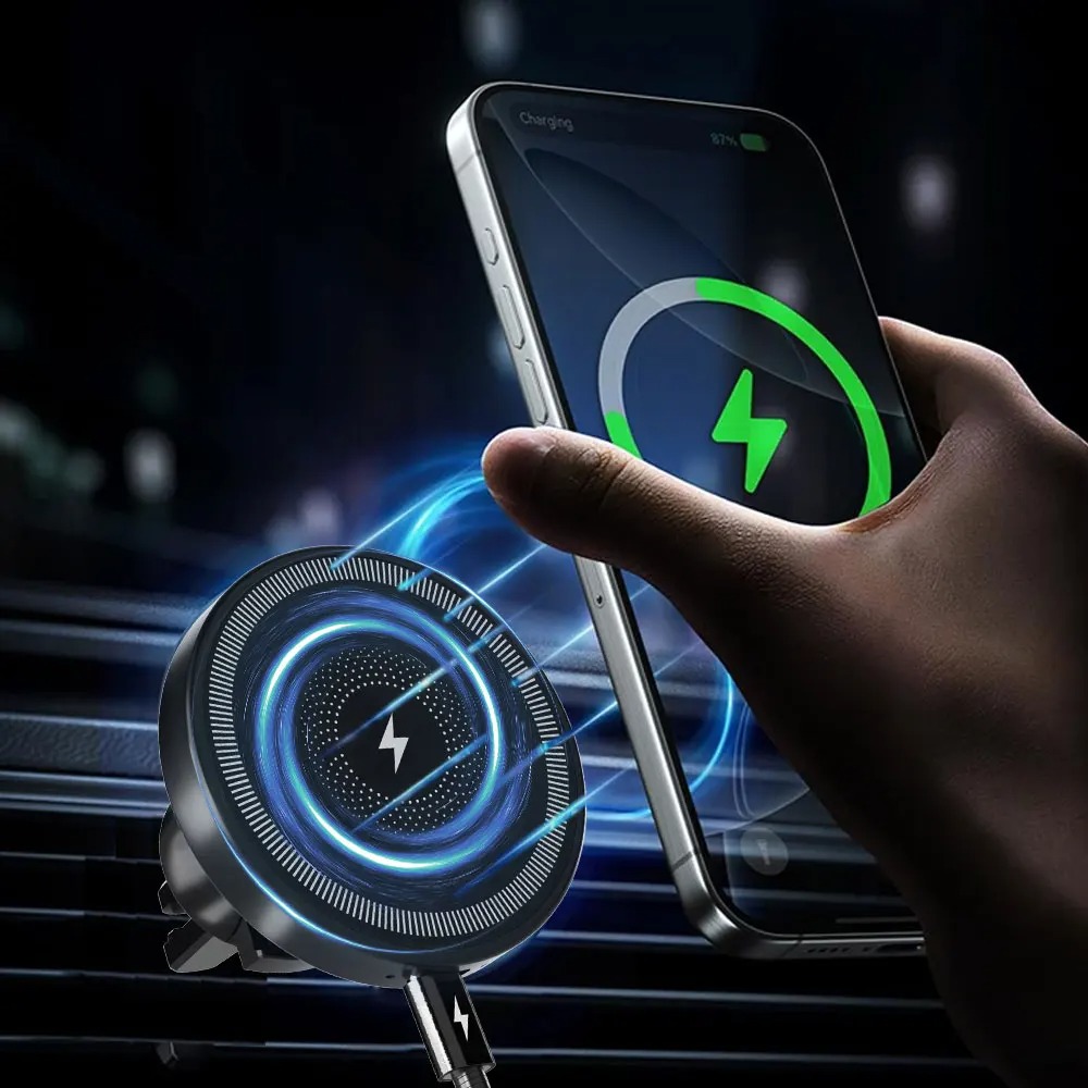 자석식 무선 차량용 충전기 에어벤트 폰 홀더 스탠드 ( - Wireless Car Charger Mount Fast Charging 리뷰 및 가격