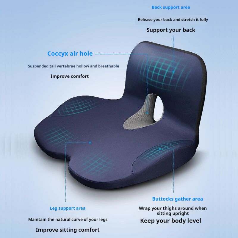 자동차 메인 운전석 부스터 시트 쿠션 메모리 폼 쿠션  - Memory Foam Car Neck Pillow Lumbar Support 리뷰 및 가격