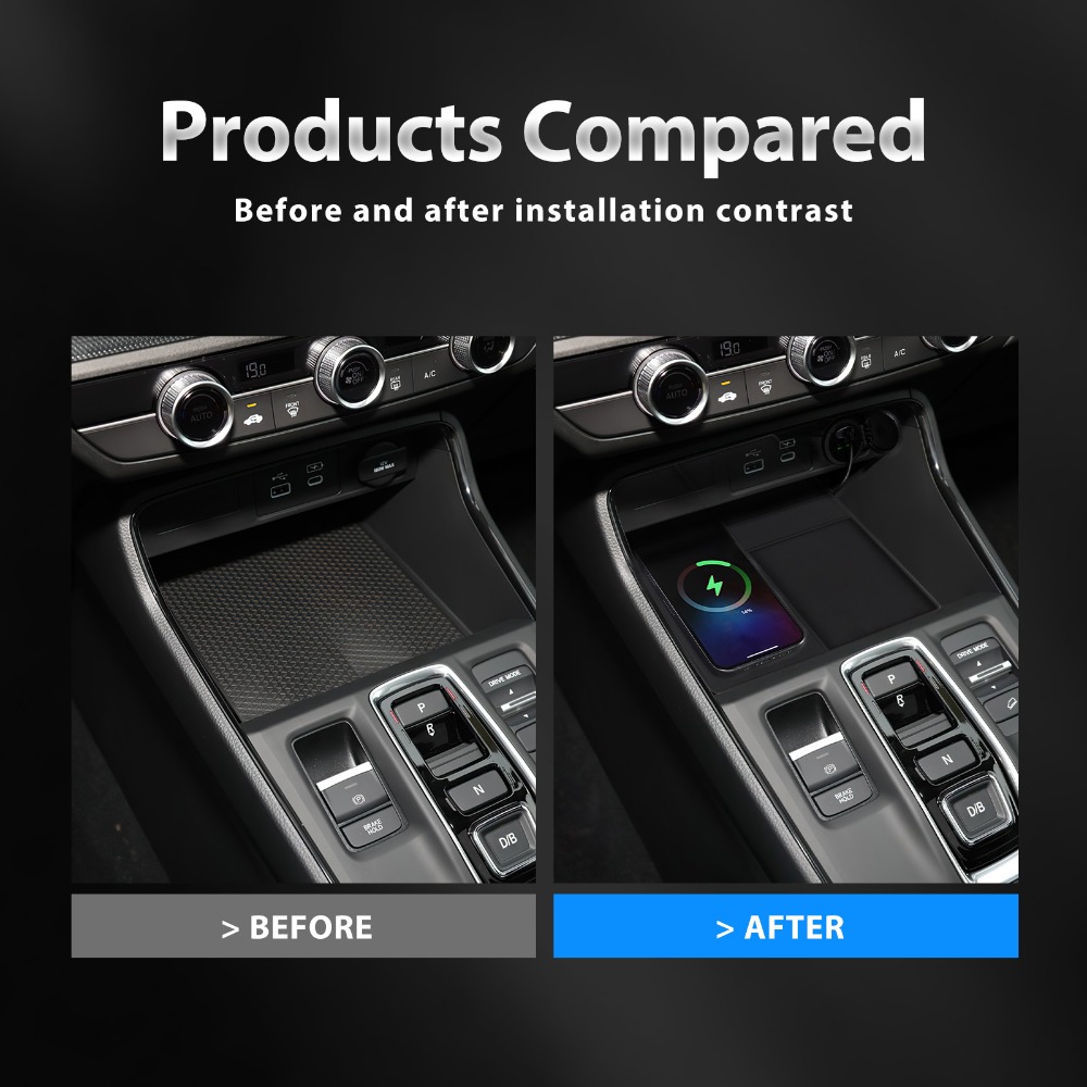 자동차 무선 충전기 패드 혼다 CRV 2023 24 2 - Wireless Car Charger Mount Fast Charging 리뷰 및 가격
