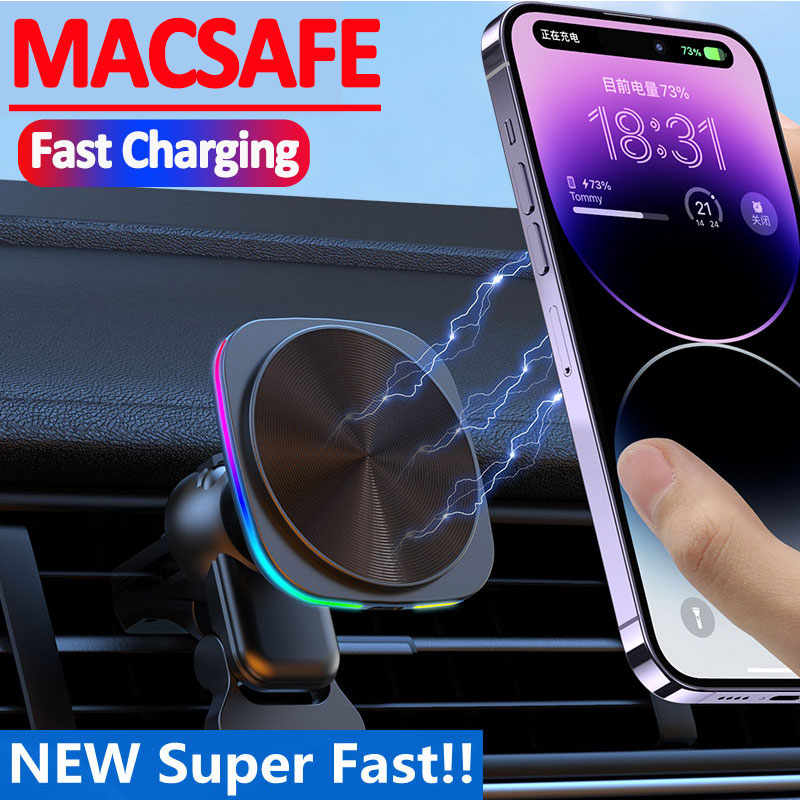 차량용 고속 무선 충전 마그네틱 거치대 에어벤트 폰 홀 - Magnetic Phone Holder For Car Vent 리뷰 및 가격