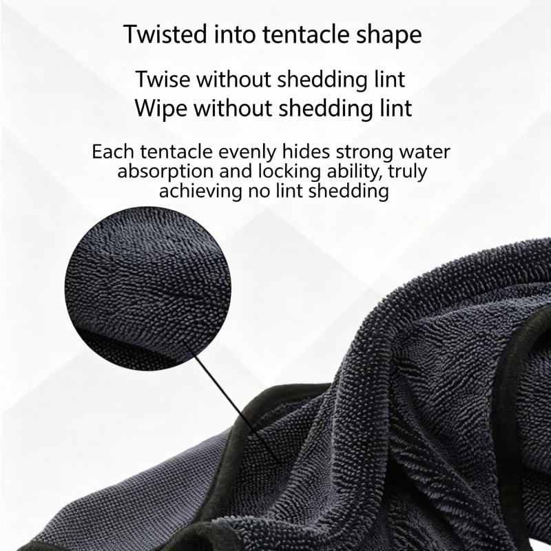 1300GSM 트위스트 루프 마이크로파이버 자동차 건조 - Microfiber Car Drying Towel Super Absorbent 리뷰 및 가격