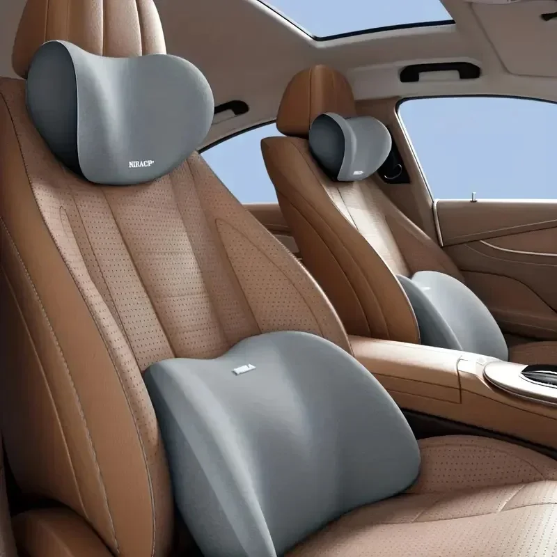 차량용 목베개 메모리폼 자동차 시트 헤드레스트 베개 소 - Memory Foam Car Neck Pillow Lumbar Support 리뷰 및 가격