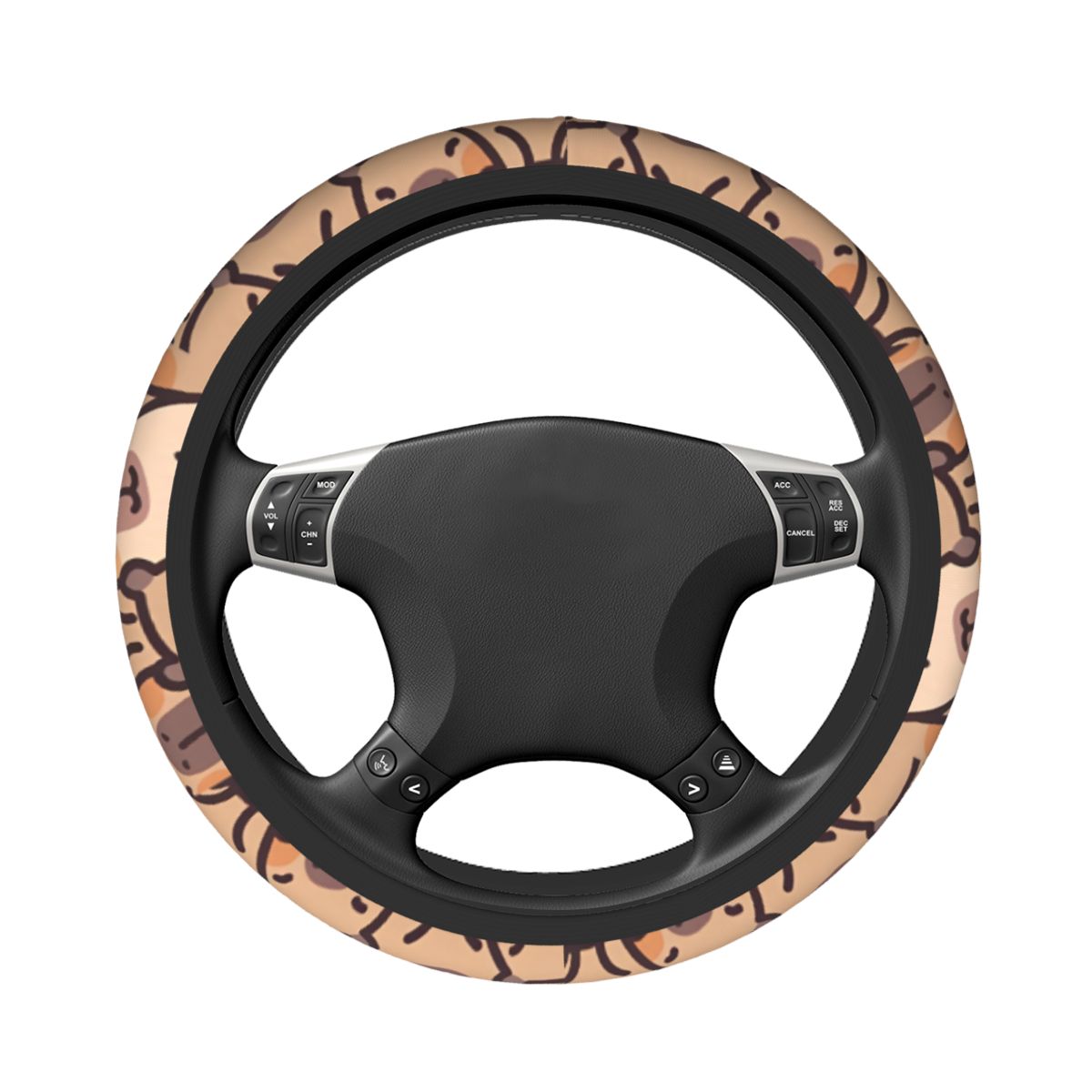 Kawaii Anime Capybara 자동차 핸들 커 - Car Steering Wheel Cover Anti Slip Breathable 리뷰 및 가격