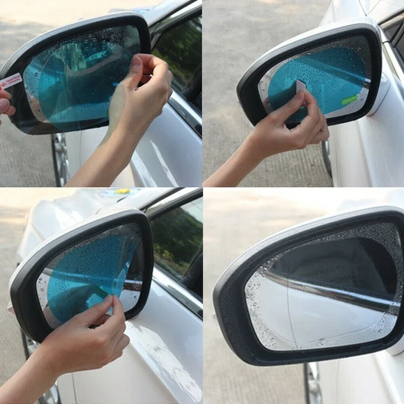 2PCS 자동차 스티커 방수 필름 자동차 백미러 자동차 - Anti Glare Car Rearview Mirror Film 리뷰 및 가격