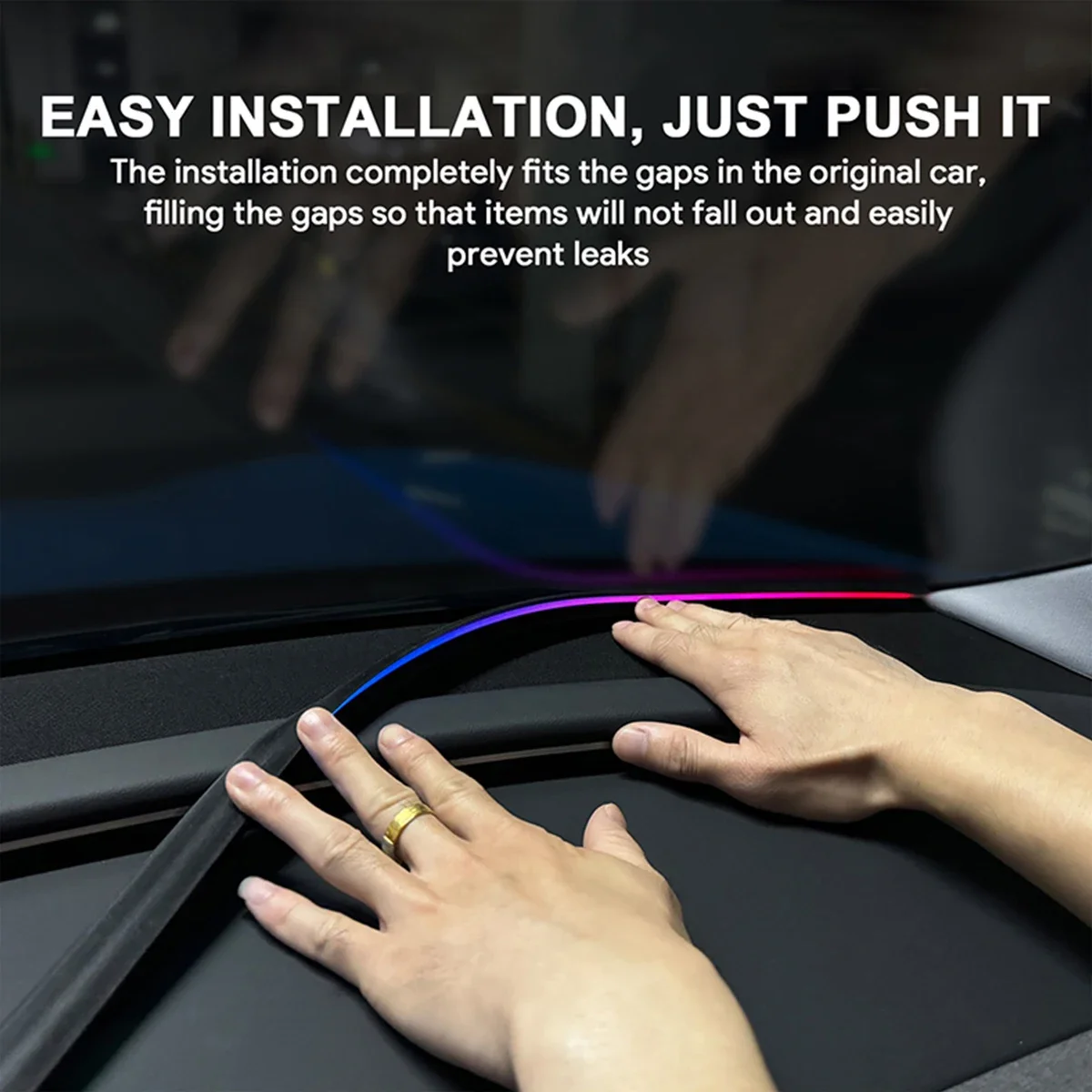 140/150CM LED 자동차 주변 조명 USB 앞  - Led Ambient Interior Car Lights App Control 리뷰 및 가격