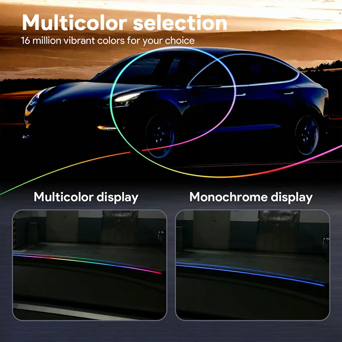 140/150CM LED 자동차 주변 조명 USB 앞  - Led Ambient Interior Car Lights App Control 리뷰 및 가격
