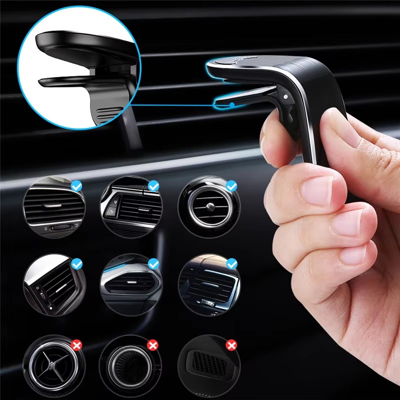 자석식 차량용 핸드폰 거치대 에어벤트 클립 마운트 36 - Magnetic Phone Holder For Car Vent 리뷰 및 가격
