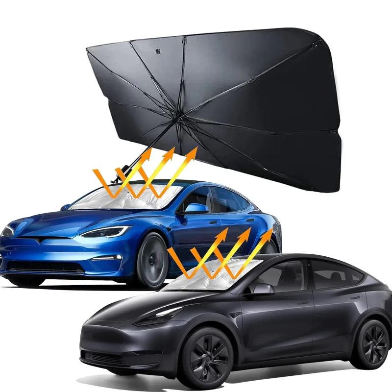 자동차 앞유리 차양막 접이식 우산형 햇빛 가리개 UV  - Car Sunshade Windshield Umbrella Foldable 리뷰 및 가격