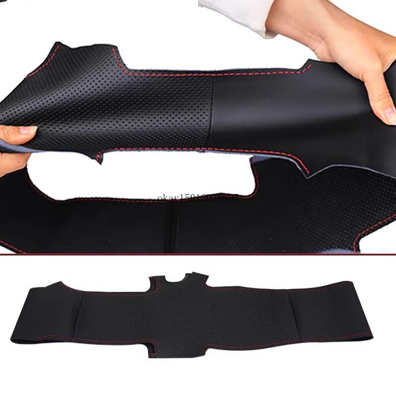 현대 엘란트라 4 2016-2019 아이오닉 2017- - Car Steering Wheel Cover Anti Slip Breathable 리뷰 및 가격