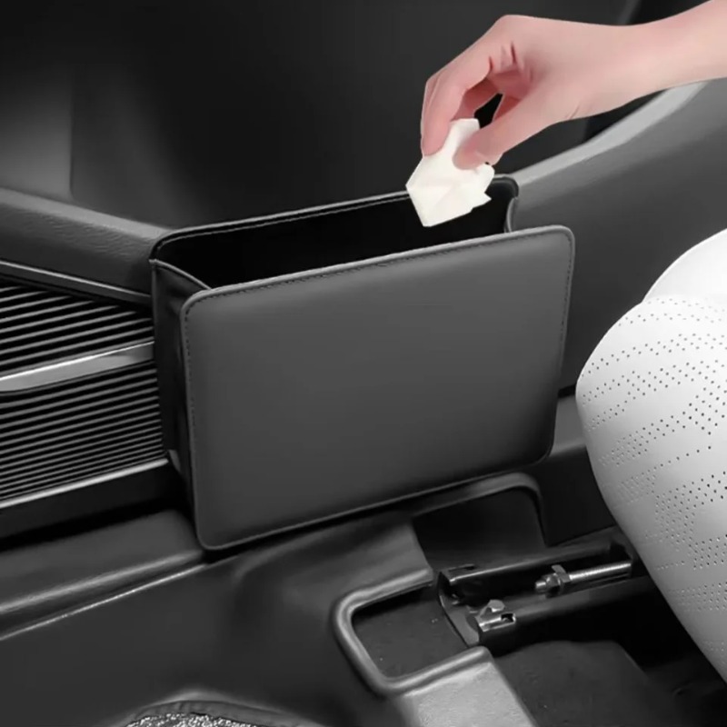 자동차 쓰레기통 도어 수납함, 접이식 시트 뒤 걸이 가 - Waterproof Car Trash Can With Lid 리뷰 및 가격