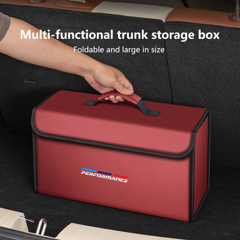 자동차 가죽 트렁크 정리함 접이식 수납 박스, BMW  - Car Trunk Organizer Foldable Storage Box 리뷰 및 가격