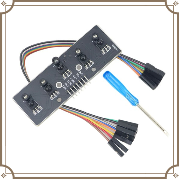 5채널 디지털 적외선 라인 추적 센서 모듈 전자 경쟁용 - Car Electronics 리뷰 및 가격