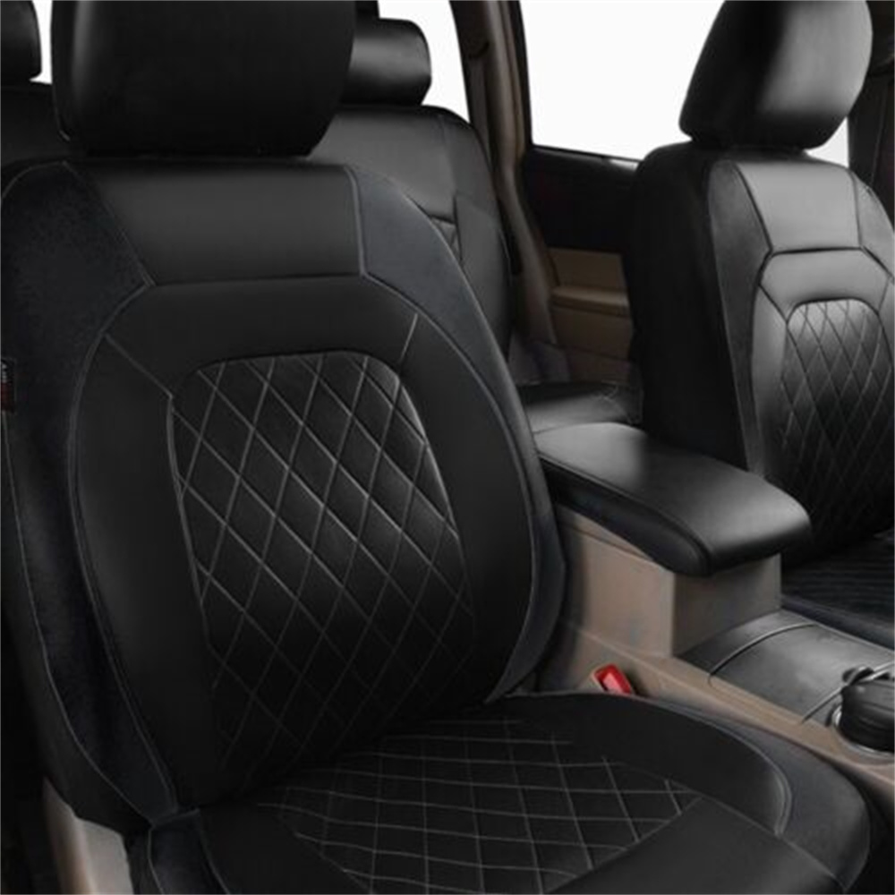 유니버설 카시트 커버 세트 PU 가죽 차량 쿠션 전체  - Leather Car Seat Covers Full Set Universal 리뷰 및 가격