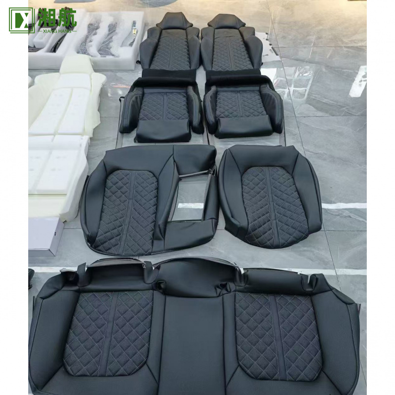 아우디 고급 디자인 PU 가죽 자동차 시트 커버 풀 세 - Leather Car Seat Covers Full Set Universal 리뷰 및 가격