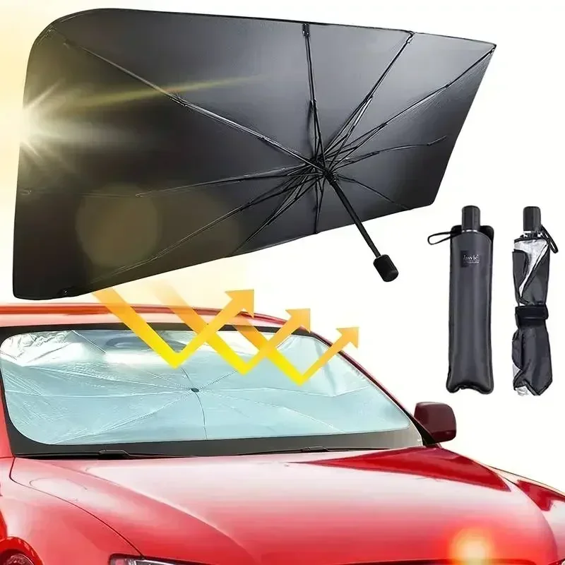 다목적 편리한 접이식 자동차 앞유리 차양막 내부 보호  - Car Sunshade Windshield Umbrella Foldable 리뷰 및 가격