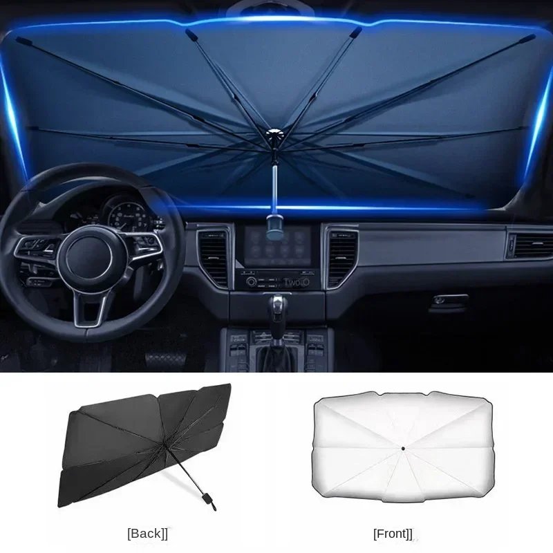 다목적 편리한 접이식 자동차 앞유리 차양막 내부 보호  - Car Sunshade Windshield Umbrella Foldable 리뷰 및 가격