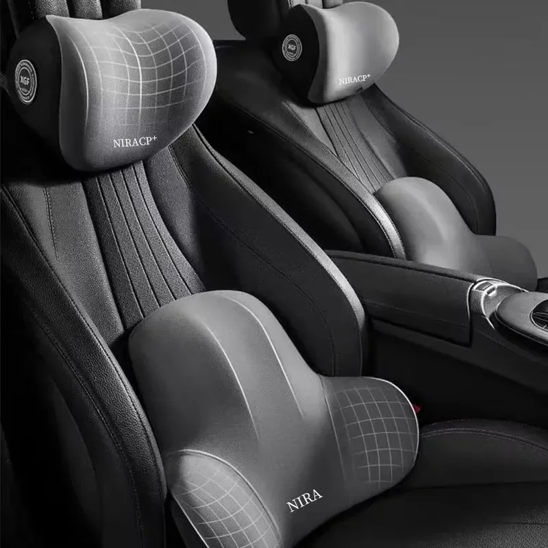 새로운 메모리폼 차량용 목베개는 요추를 보호하고, 통기 - Memory Foam Car Neck Pillow Lumbar Support 리뷰 및 가격