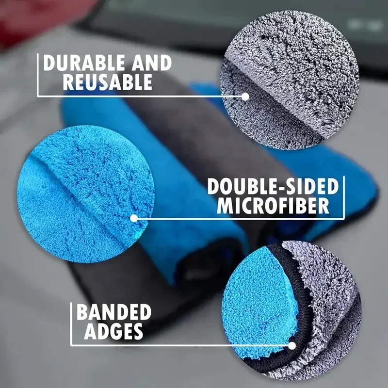 극세사 청소 타월 초부드러운 고흡수성 자동차 청소 천  - Microfiber Car Drying Towel Super Absorbent 리뷰 및 가격