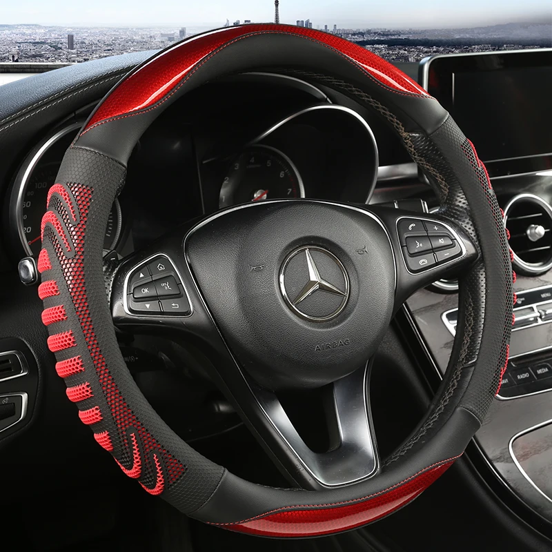 3차원 벌집 자동차 핸들 커버 미끄럼 방지 라이닝이 있 - Car Steering Wheel Cover Anti Slip Breathable 리뷰 및 가격