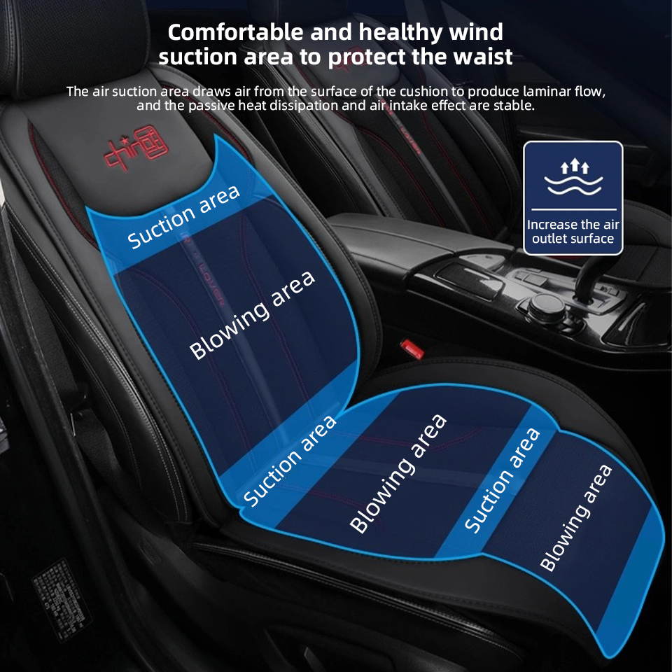 3 in 1 자동차 시트 쿠션, 20개 팬으로 냉각,  - Leather Car Seat Covers Full Set Universal 리뷰 및 가격