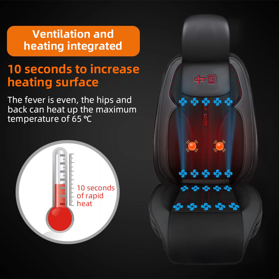 3 in 1 자동차 시트 쿠션, 20개 팬으로 냉각,  - Leather Car Seat Covers Full Set Universal 리뷰 및 가격