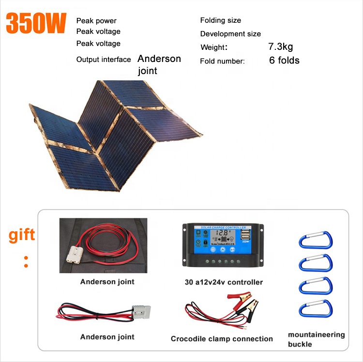 350W 유연한 단결정 태양광 패널, RV 전자차 및  - Car Electronics 리뷰 및 가격