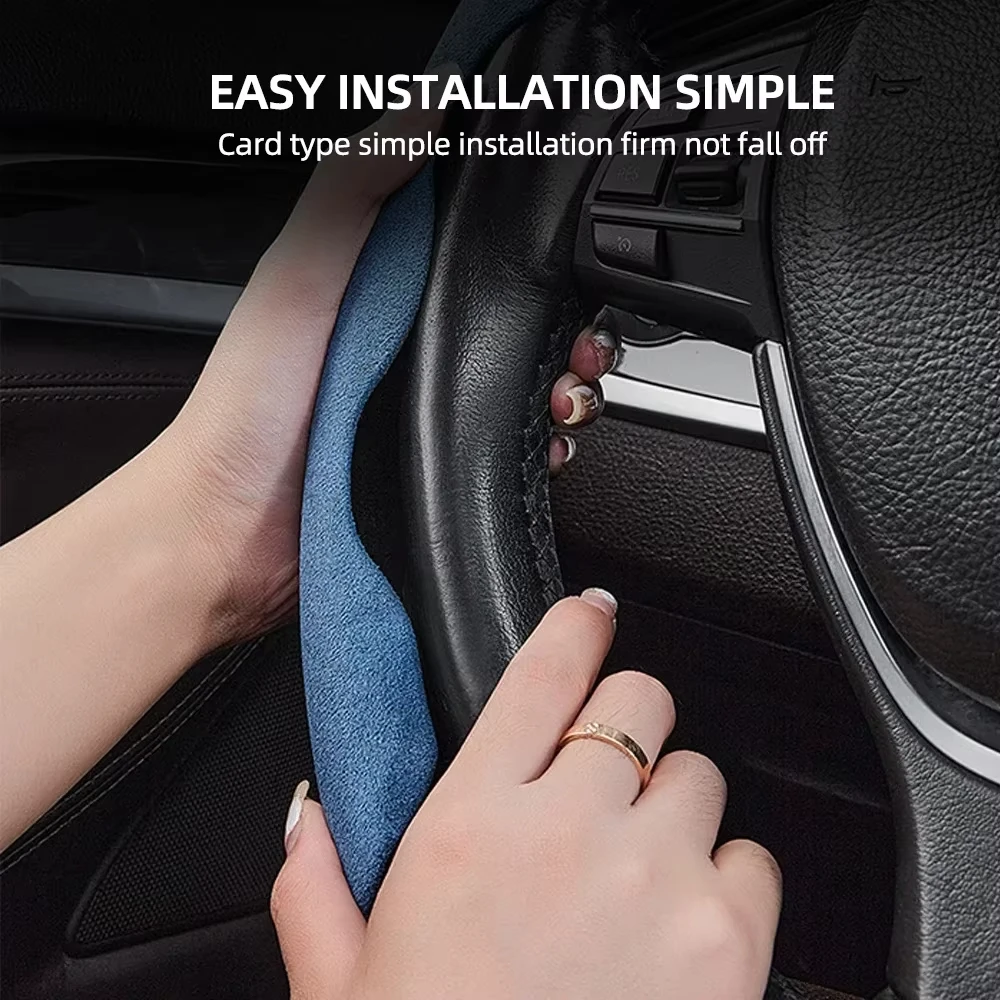 자동차 핸들 커버 38cm 15인치 초박형 퍼 논슬립  - Car Steering Wheel Cover Anti Slip Breathable 리뷰 및 가격