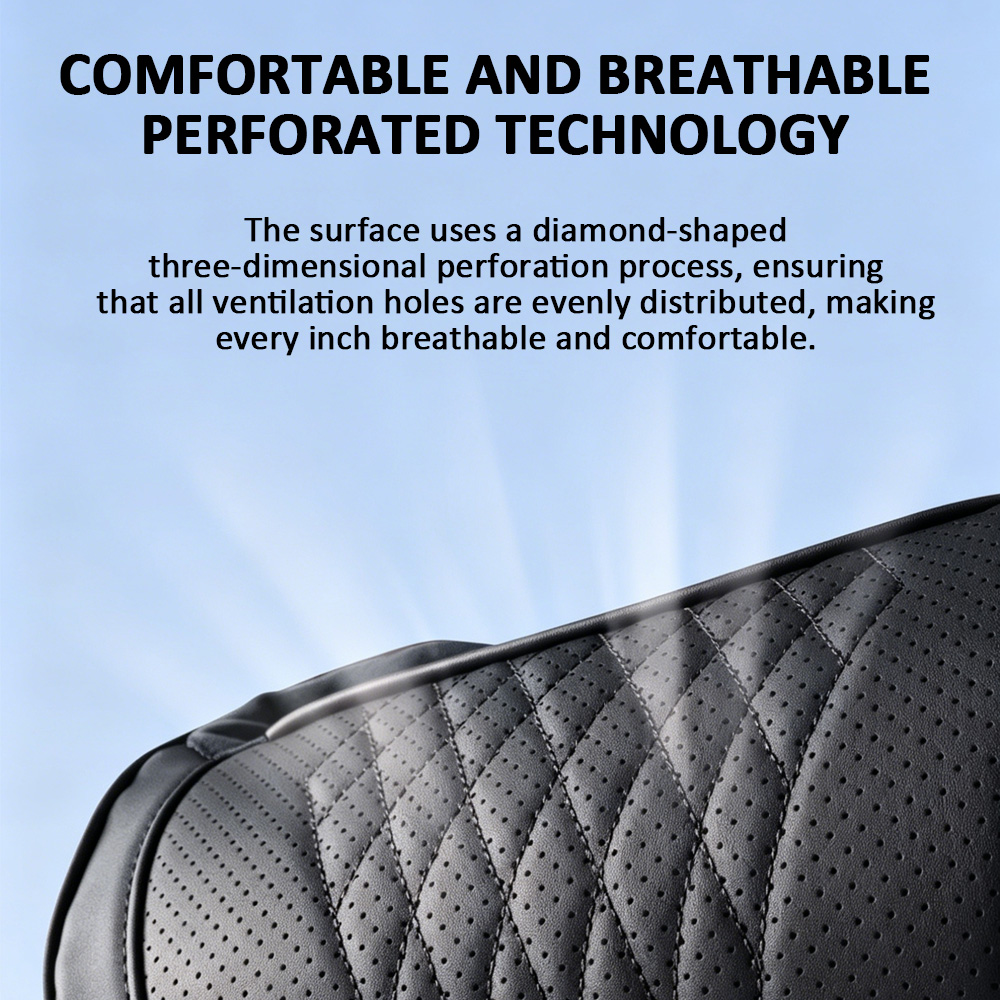 고급스러운 메모리폼 자동차 헤드레스트 쿠션, 인조 나파 - Memory Foam Car Neck Pillow Lumbar Support 리뷰 및 가격