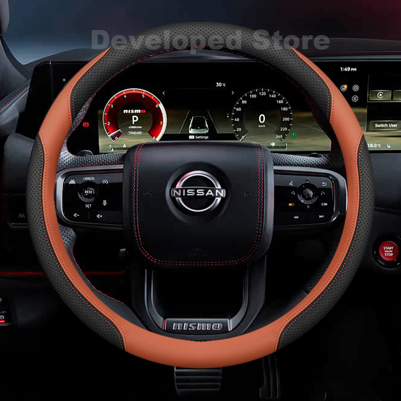 새로운 닛산 패트롤 Y62 Y63 니스모 2026-20 - Car Steering Wheel Cover Anti Slip Breathable 리뷰 및 가격