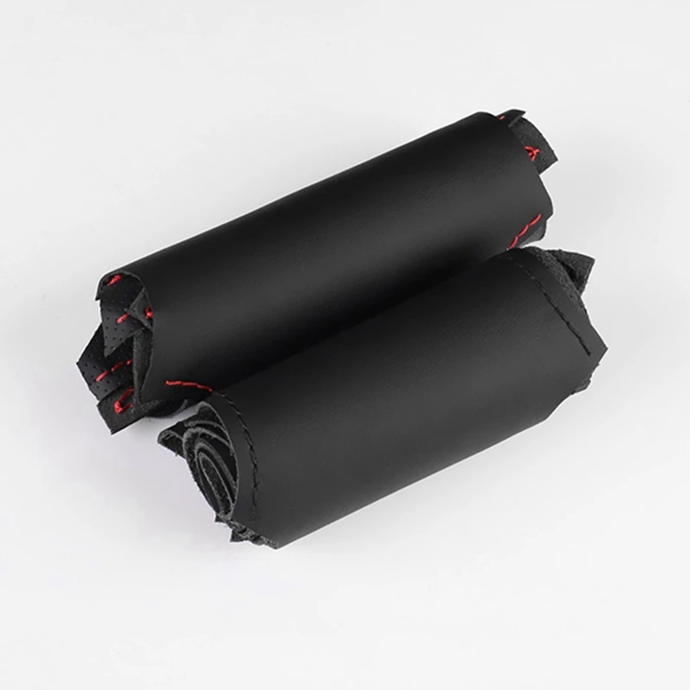맞춤형 브레이드 자동차 핸들 커버, 미끄럼 방지 가죽, - Car Steering Wheel Cover Anti Slip Breathable 리뷰 및 가격