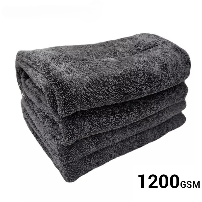 1200GSM 자동차 세차 타월 마이크로화이버 양면 초 - Microfiber Car Drying Towel Super Absorbent 리뷰 및 가격