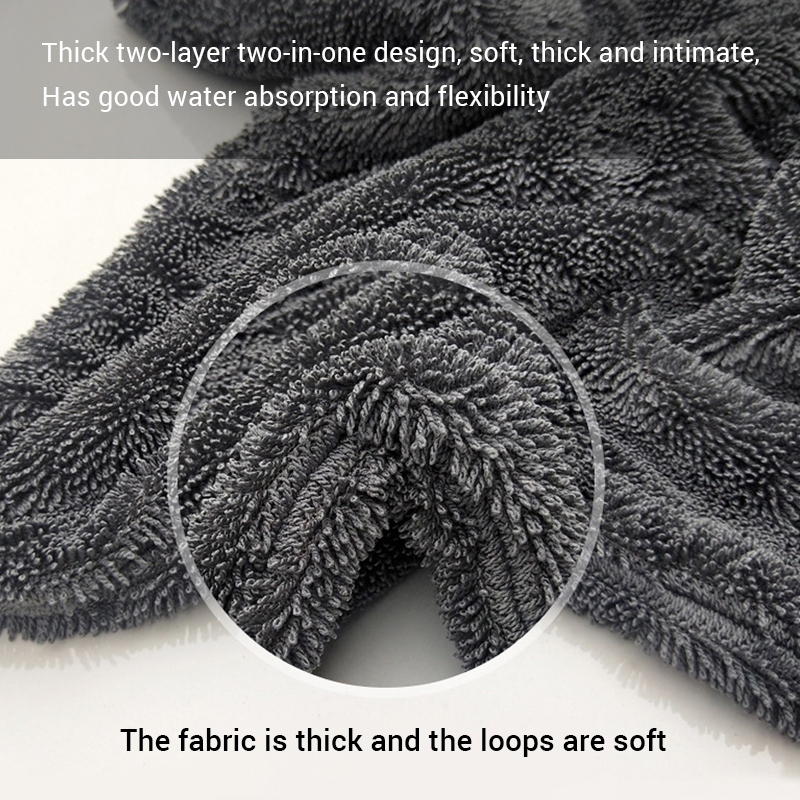 1200GSM 자동차 세차 타월 마이크로화이버 양면 초 - Microfiber Car Drying Towel Super Absorbent 리뷰 및 가격