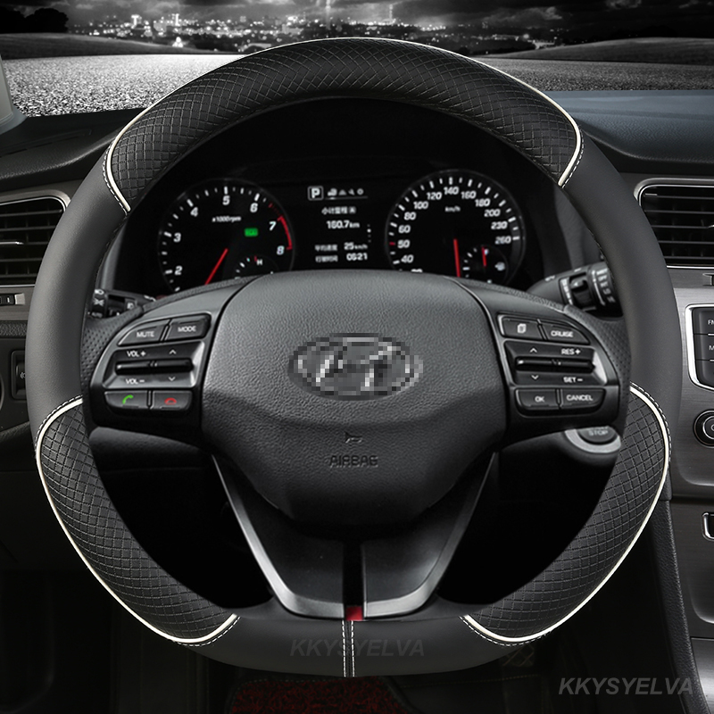 마이크로 화이버 가죽 자동차 핸들 커버 안티-슬립 현대 - Car Steering Wheel Cover Anti Slip Breathable 리뷰 및 가격
