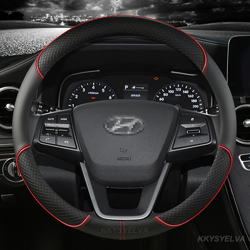 마이크로 화이버 가죽 자동차 핸들 커버 안티-슬립 현대 - Car Steering Wheel Cover Anti Slip Breathable 리뷰 및 가격