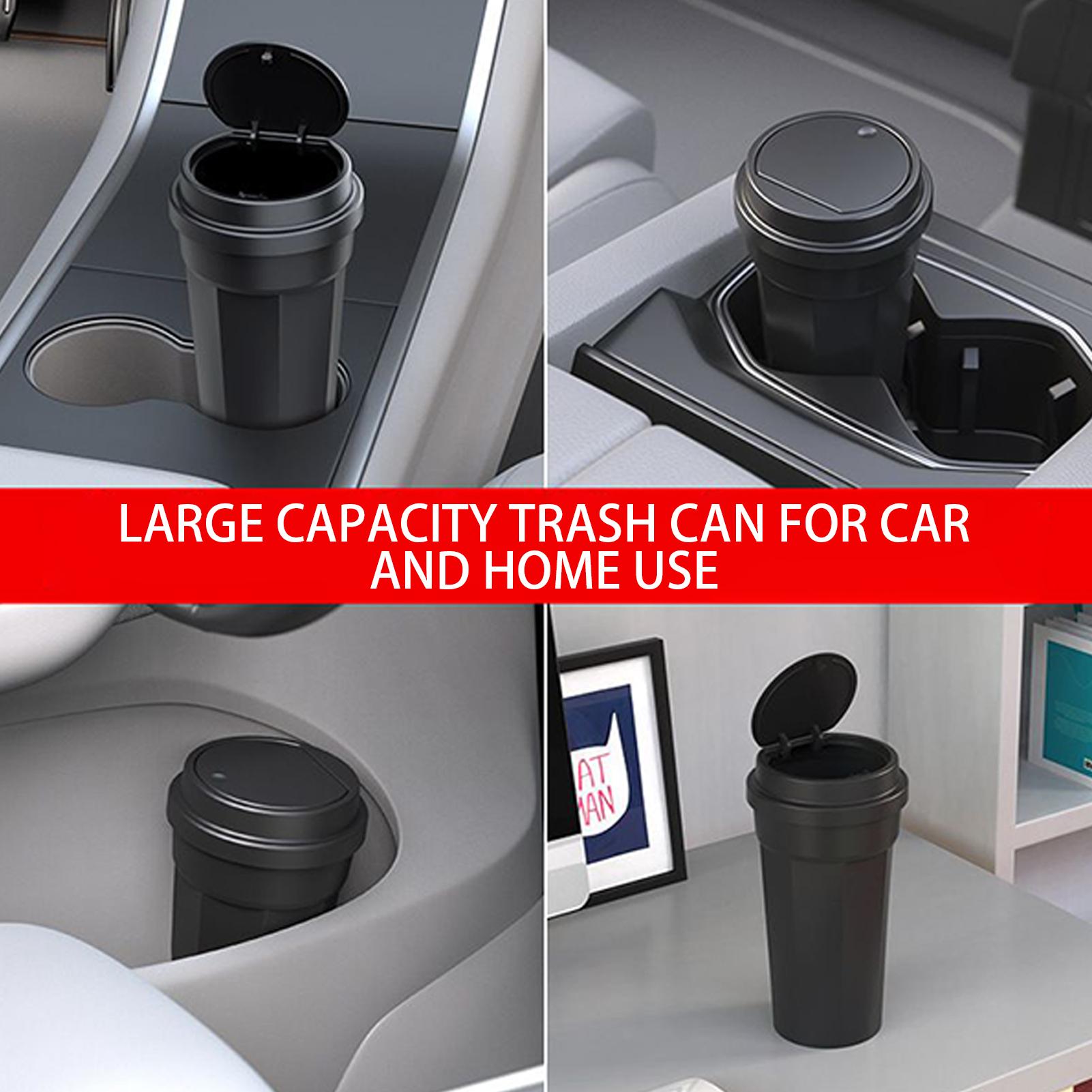 자동차 쓰레기통 컵 홀더 다용도 방수 자동차 쓰레기통  - Waterproof Car Trash Can With Lid 리뷰 및 가격