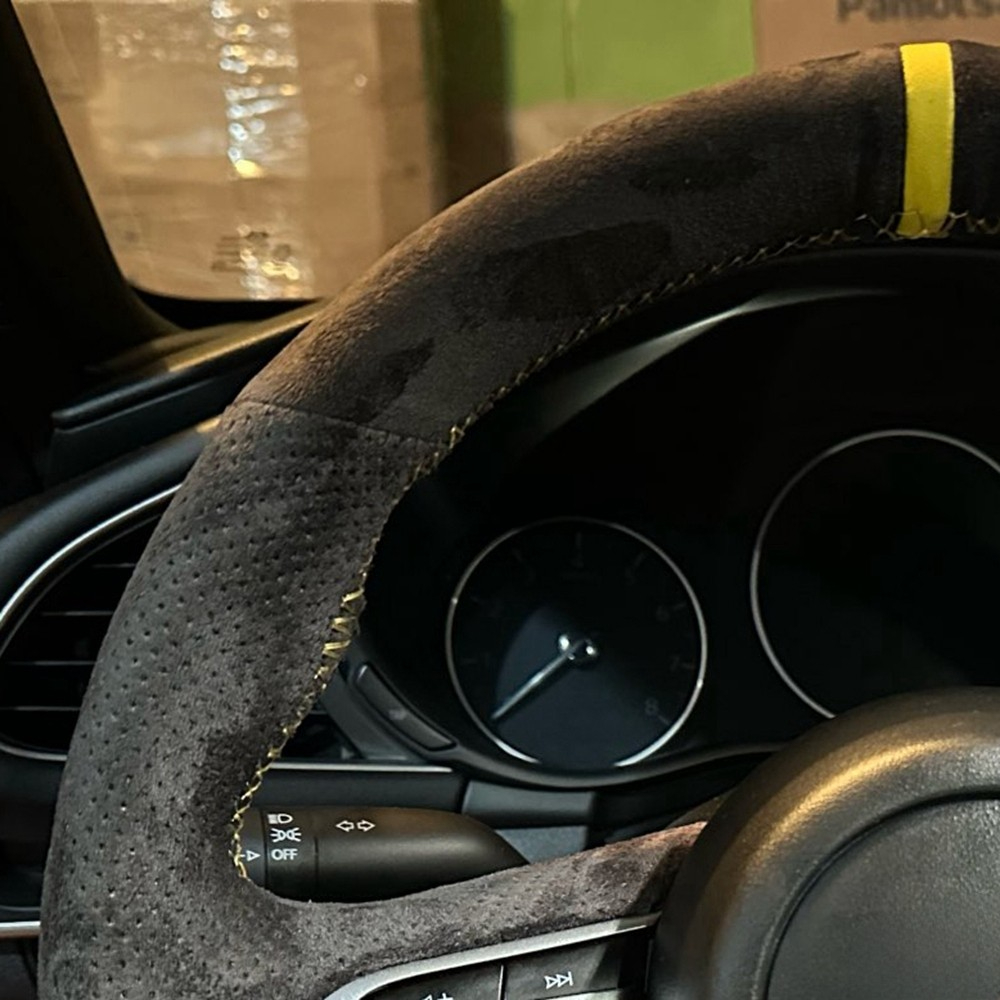 자동차 핸들 커버 랩 Anti-Slip 스웨이드 정품  - Car Steering Wheel Cover Anti Slip Breathable 리뷰 및 가격