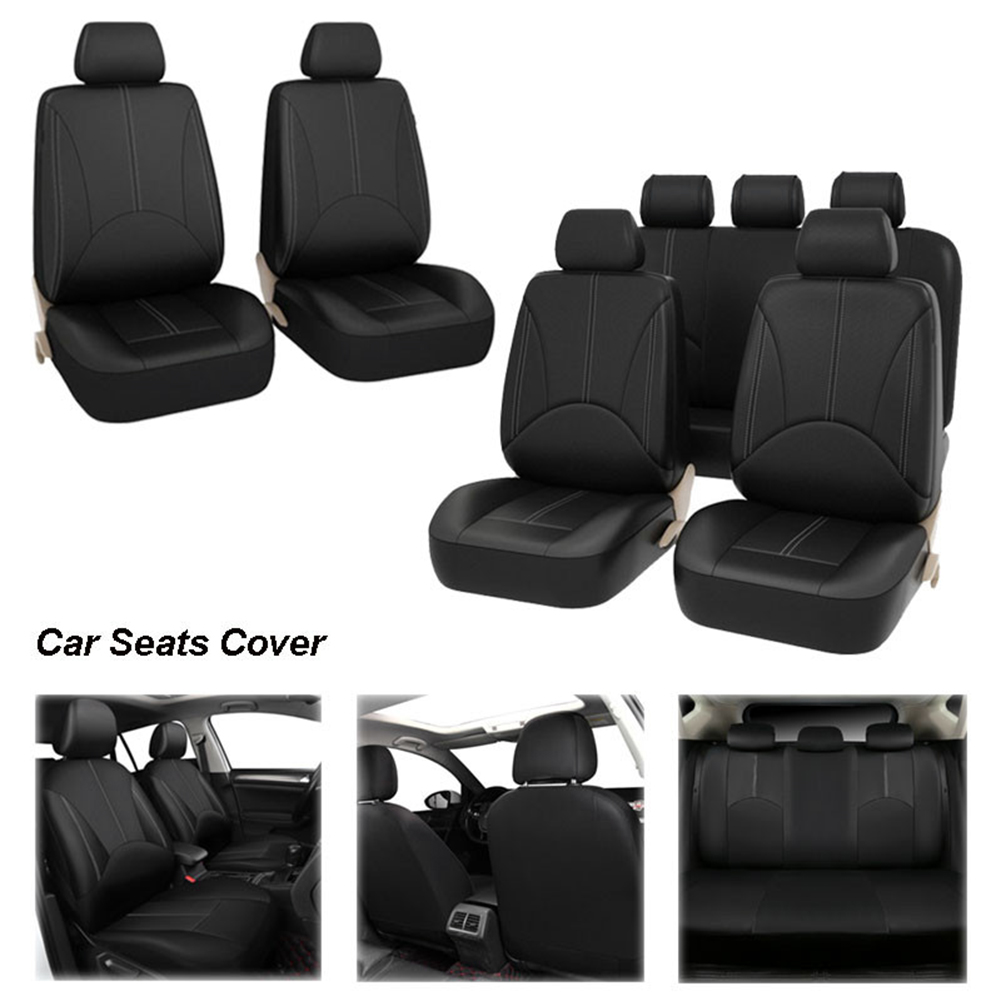 사계절 PU 가죽 카시트, 편리한 실용적인 사용자 친화 - Leather Car Seat Covers Full Set Universal 리뷰 및 가격