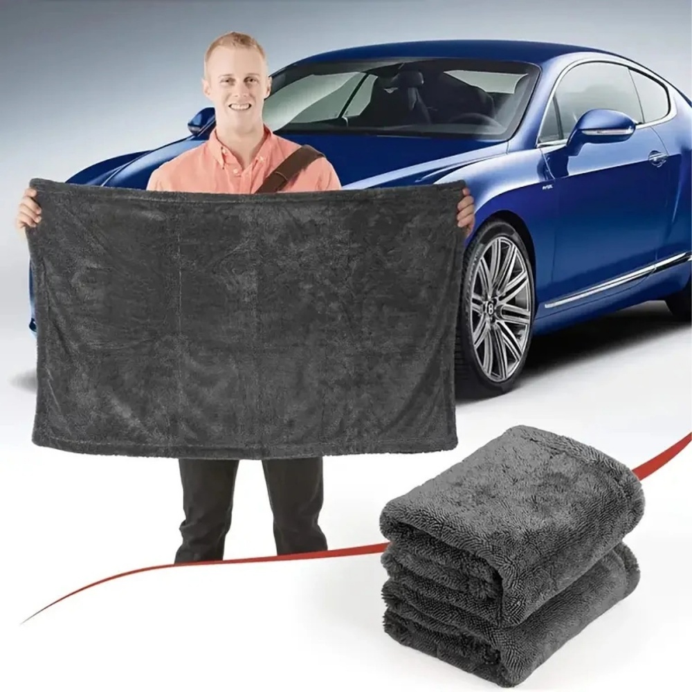 대형 짙은 회색 자동차 마이크로 화이버 타월 강력 흡수 - Microfiber Car Drying Towel Super Absorbent 리뷰 및 가격