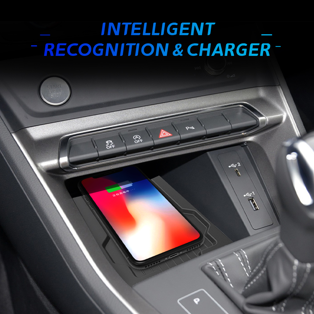 무선 차량용 충전기 15W 고속 충전 패드 아우디 Q3 - Wireless Car Charger Mount Fast Charging 리뷰 및 가격