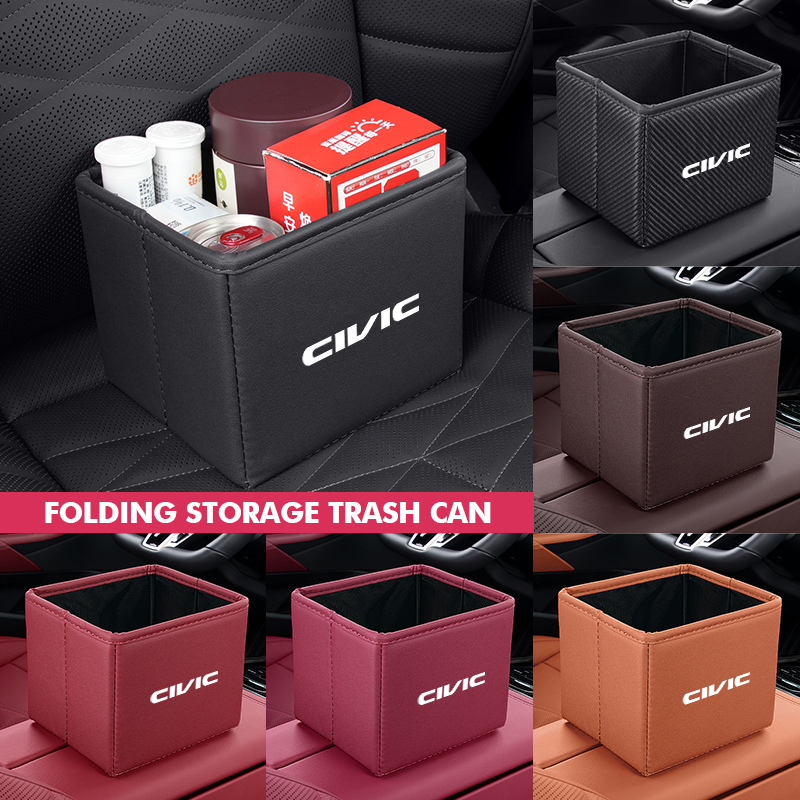 자동차 쓰레기통 접이식 쓰레기 방수 정리 가방 혼다 어 - Waterproof Car Trash Can With Lid 리뷰 및 가격